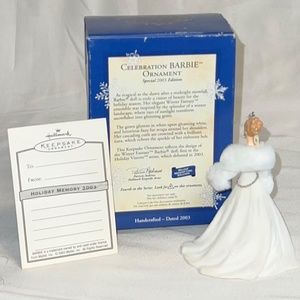 Barbie Celebration Collectible Ornament 2003